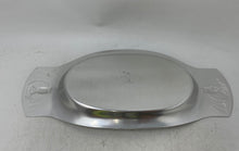 Load image into Gallery viewer, Kensington Silver-Tone Aluminum Pineapple Embossed Oval Shape Serving Bread Tray