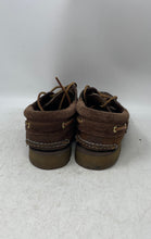 Load image into Gallery viewer, Timberland Mens 3-Eye Lug A15XX Brown Leather Suede Lace-Up Boat Shoes Size 9M
