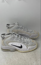 Load image into Gallery viewer, Nike Mens Air Max Penny 1 DX5801-001 White Gray Lace-Up Sneakers Shoes Size 9