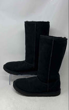 Load image into Gallery viewer, UGG Womens Classic Tall II Black Round Toe Knee High Winter Boots Size 6