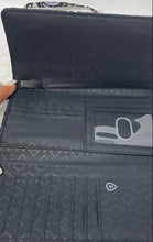Load image into Gallery viewer, Vera Bradley Womens Black Inner Pockets Shoulder Crossbody Handbag