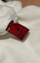 Load image into Gallery viewer, Authentic Carolina Herrera Mens White Cotton Short Sleeve Polo Shirt Size M