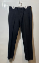 Load image into Gallery viewer, Banana Republic Womens Black Flat Front Sloan Curvy Fit Dress Pants Size 4