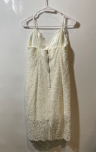 Load image into Gallery viewer, Bardot Womens Ivory Sleeveless Spaghetti Strap V-Neck Midi Slip Dress Size 10