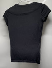 Load image into Gallery viewer, Armani Exchange Womens Black Graphic Print Short-Sleeve Pullover T-Shirt Size S