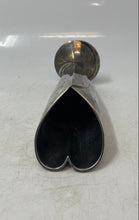 Load image into Gallery viewer, International Silver Company Heart Design Silver Plated Collectible Vase