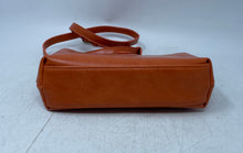 Load image into Gallery viewer, Grace's Bags Womens Orange Leather Detachable Strap Lined Crossbody Handbag