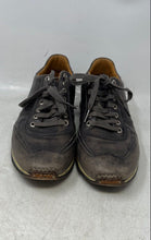 Load image into Gallery viewer, Magnanni Mens Cristian Gray Leather Lace-Up Low Top Sneaker Shoes Size 8 M