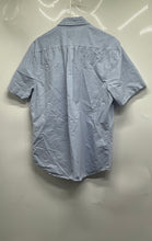 Load image into Gallery viewer, U.S. Polo Assn. Mens Blue Short Sleeve Collared Button-Up Shirt Size Large