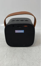 Load image into Gallery viewer, Karaoke Black Portable Mini Speaker System With Carrying Strap Not Tested