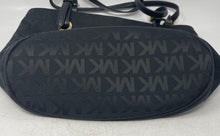 Load image into Gallery viewer, Michael Kors Womens Black Double Handle Adjustable Strap Shoulder Tote Bag