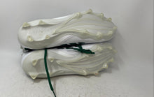 Load image into Gallery viewer, Adidas Mens Adizero Impact IF2481 White Green Lace-Up Football Cleats Size 17