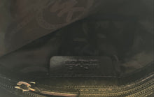 Load image into Gallery viewer, Michael Kors Womens Black Leather Tassel Adjustable Strap Crossbody Bag