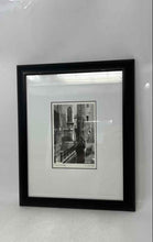 Load image into Gallery viewer, Framed Black & White Photograph Titled Venice Bridge By Artist Connie Begg