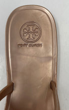 Load image into Gallery viewer, Authentic Tory Burch Womens Mini Miller Beige Slip-On Thong Sandals Size 9 M