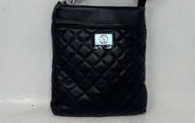 Load image into Gallery viewer, VZ Vera Handbag Womens Black Quilted Adjustable Strap Lined Crossbody Bag w/ Tag
