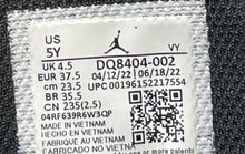 Load image into Gallery viewer, Nike Kids Jordan Max Aura 4 DQ8404-002 Black Lace-Up Sneaker Shoes Size 5Y
