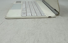 Load image into Gallery viewer, White Magnetic Wireless Bluetooth Keyboard Folio Case With Touchpad For iPad