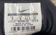 Load image into Gallery viewer, Nike Mens Air VaporMax Plus 924453-101 Multicolor Lace-Up Sneakers Shoes Size 9