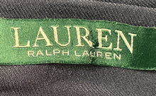 Load image into Gallery viewer, Lauren Ralph Lauren Womens Navy Blue Sleeveless V-Neck Fit & Flare Dress Size 16