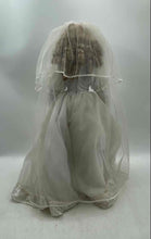 Load image into Gallery viewer, Betty Jane Carter Gorgeous Signed 22" Porcelain Doll Wedding Dress White W/Tag
