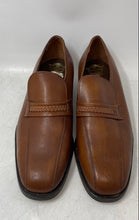 Load image into Gallery viewer, Florsheim Mens Brown Leather Slip-On Round Toe Penny Loafer Shoes Size 8.5D