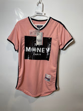 Load image into Gallery viewer, Bleecker And Mercer Mens Multicolor Short Sleeve Money No 5 Jersey Size S