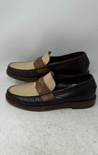 Load image into Gallery viewer, Cole Haan Mens American Classics C37771 Beige Brown Penny Loafer Shoes Size 9.5M