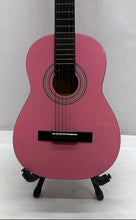 Load image into Gallery viewer, Main Street Kids Pink 6-Strings Beginners Classical Acoustic Guitar With Gig Bag