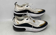 Load image into Gallery viewer, Nike Womens Air Max Dia AQ4312-107 White Gold Black Lace-Up Sneakers Shoes Sz 8