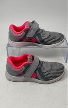 Load image into Gallery viewer, Nike Kids Revolution 4 943308-003 Gray Pink Hook & Loop Sneaker Shoes Size 10C