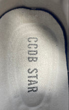 Load image into Gallery viewer, CCDB Star Unisex Kids Pink Glitter Low Top Hook And Loop Sneaker Shoes Size 27