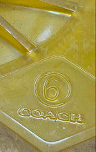 Load image into Gallery viewer, Coach Womens Nisa Yellow Jelly Slip-On Flat Flip-Flop Sandals Size 6