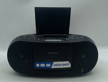 Load image into Gallery viewer, Sony Boombox CD-R/RW Playback Radio Cassette Player Model CFD-S50 Untested
