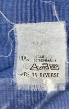 Load image into Gallery viewer, Authentic Emporio Armani Mens Blue Long Sleeve Collared Dress Shirt Size 15.5