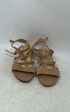 Load image into Gallery viewer, Clarks Womens Beige Suede Open Toe Wedge Strappy Sandals Size 8M