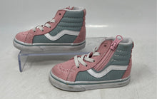 Load image into Gallery viewer, Vans Toddler Girls Sk8-Hi Reissue 751505 Pink And Gray Sneakers Shoes Size 6
