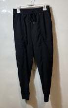 Load image into Gallery viewer, Karl Lagerfeld Womens Black Drawstring Pockets Tapered Leg Sweatpants Size XS