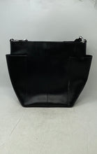 Load image into Gallery viewer, Bostanten Womens Black Leather Detachable Strap Tote Handbag With Pouch Wallet