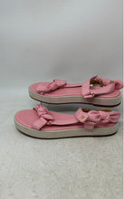 Load image into Gallery viewer, Michael Kors Womens Phoebe Pink Leather Open Toe Ankle Strap Sandals Size 7 M