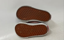 Load image into Gallery viewer, Vans Kids Old Skool V 508731 Pink White Low Top Hook & Loop Sneaker Shoes Size 4