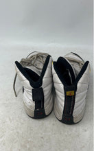 Load image into Gallery viewer, Nike Kids Air Jordan 12 151186-117 White Black Lace-Up Basketball Shoes Size 2Y
