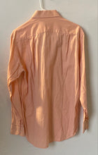 Load image into Gallery viewer, Gruppo Damiani Mens Peach Cotton Long Sleeve Collared Dress Shirt Size 15 1/2-39