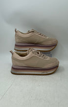 Load image into Gallery viewer, Zara Womens Pink Round Toe Lace-Up Low Top Sneaker Shoes Size EUR 40