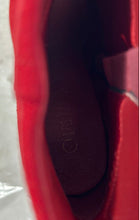 Load image into Gallery viewer, Dream Pairs Womens Red Faux Suede Platform Block Heel Ankle Boots Size 8