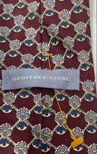 Load image into Gallery viewer, Geoffrey Beene Mens Multicolor Printed Silk Adjustable Designer Tie