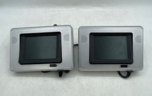 Load image into Gallery viewer, Set Of 2 Gray In Car Headrest LCD Monitor For Cars W/ Accessories Not Tested
