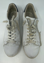 Load image into Gallery viewer, Authentic Tory Burch Womens Howell Court White Sneakers Shoes Size 11M Damaged