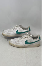 Load image into Gallery viewer, Nike Womens Court Vision Low DR9885-100 White Aqua Sneaker Shoes Size 11