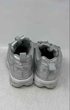 Load image into Gallery viewer, Fila Kids Disruptor 2 Premium 3XM01810-781 White Silver Sneaker Shoes Size 1